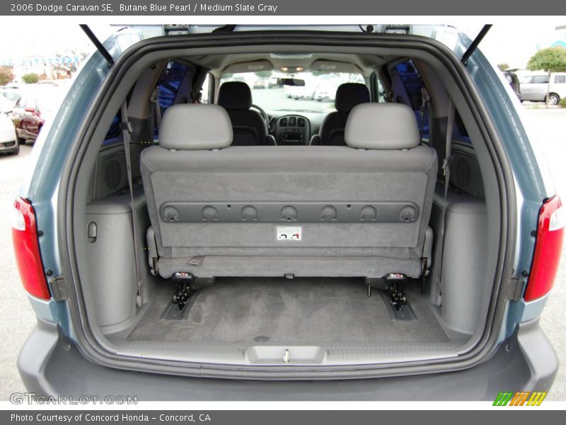 Butane Blue Pearl / Medium Slate Gray 2006 Dodge Caravan SE