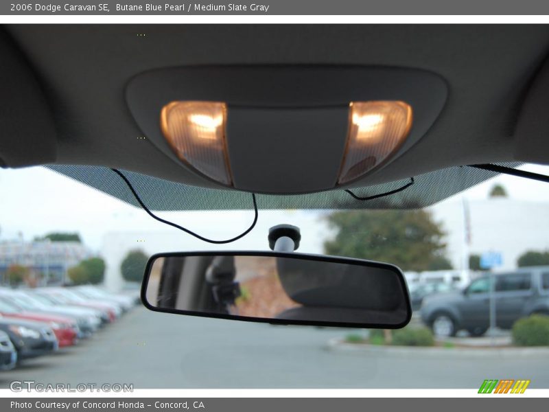 Butane Blue Pearl / Medium Slate Gray 2006 Dodge Caravan SE