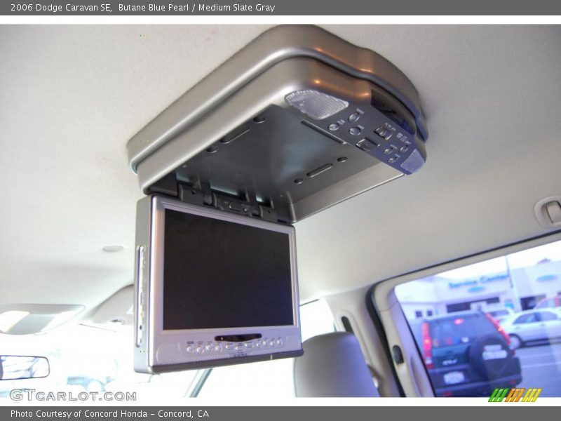 Butane Blue Pearl / Medium Slate Gray 2006 Dodge Caravan SE