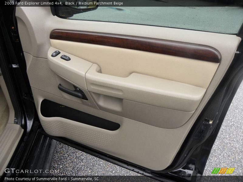 Black / Medium Parchment Beige 2003 Ford Explorer Limited 4x4