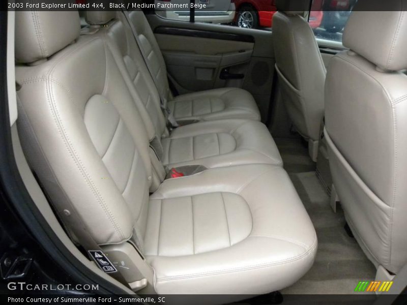 Black / Medium Parchment Beige 2003 Ford Explorer Limited 4x4
