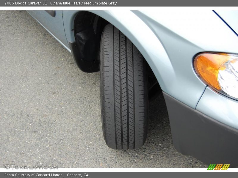 Butane Blue Pearl / Medium Slate Gray 2006 Dodge Caravan SE