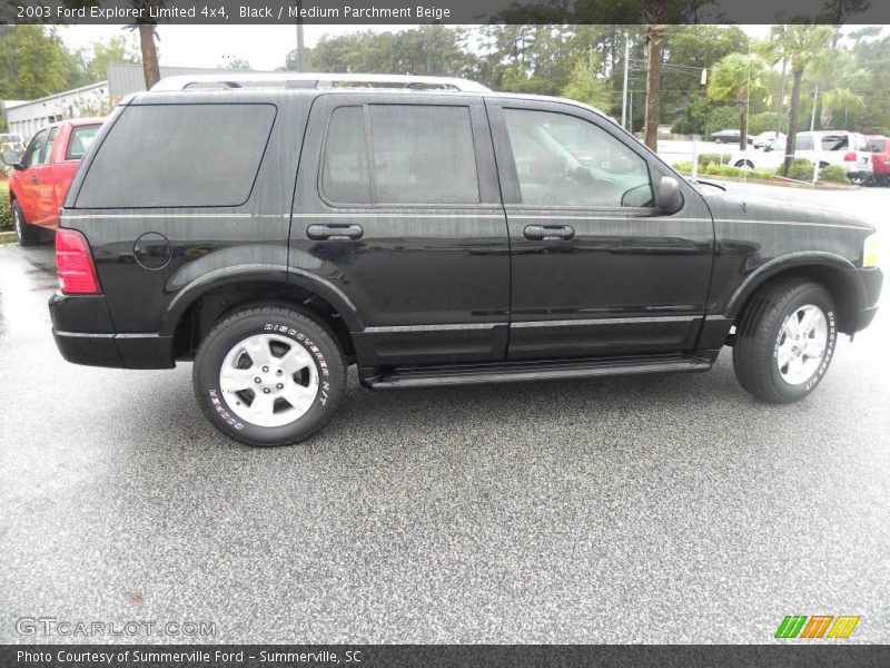 Black / Medium Parchment Beige 2003 Ford Explorer Limited 4x4