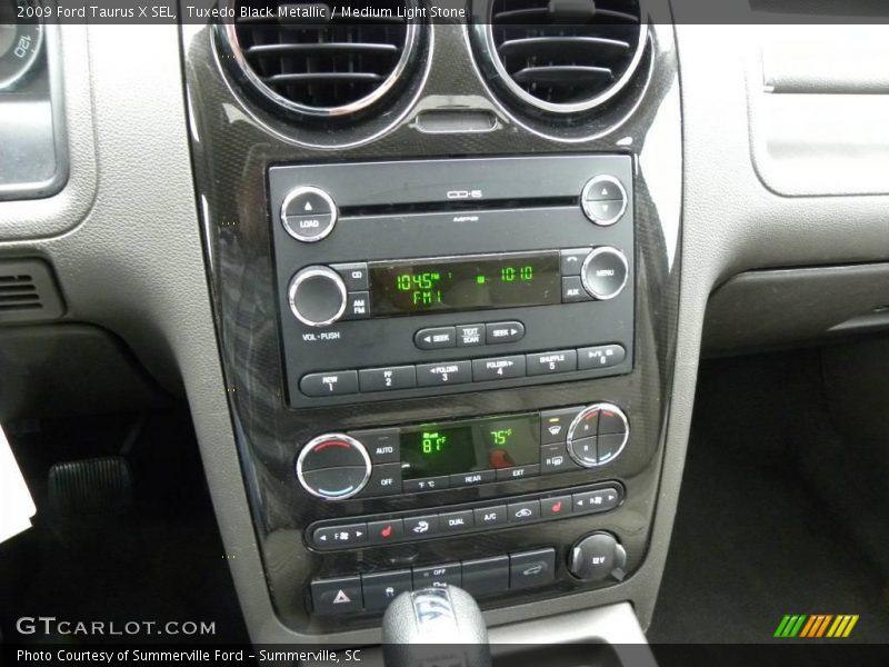 Tuxedo Black Metallic / Medium Light Stone 2009 Ford Taurus X SEL