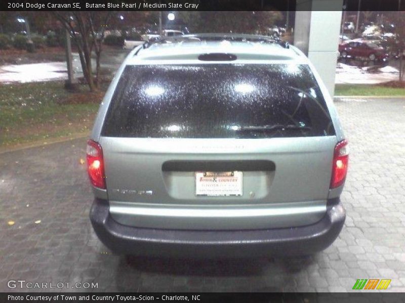 Butane Blue Pearl / Medium Slate Gray 2004 Dodge Caravan SE