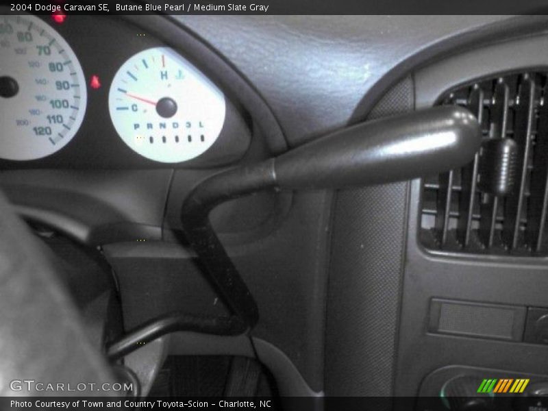 Butane Blue Pearl / Medium Slate Gray 2004 Dodge Caravan SE