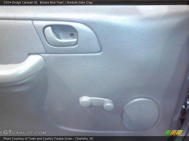 Butane Blue Pearl / Medium Slate Gray 2004 Dodge Caravan SE