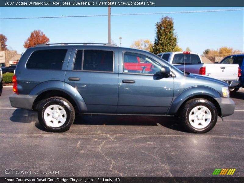 Steel Blue Metallic / Dark Slate Gray/Light Slate Gray 2007 Dodge Durango SXT 4x4