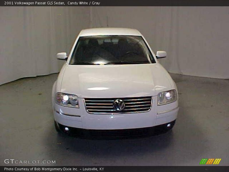 Candy White / Gray 2001 Volkswagen Passat GLS Sedan