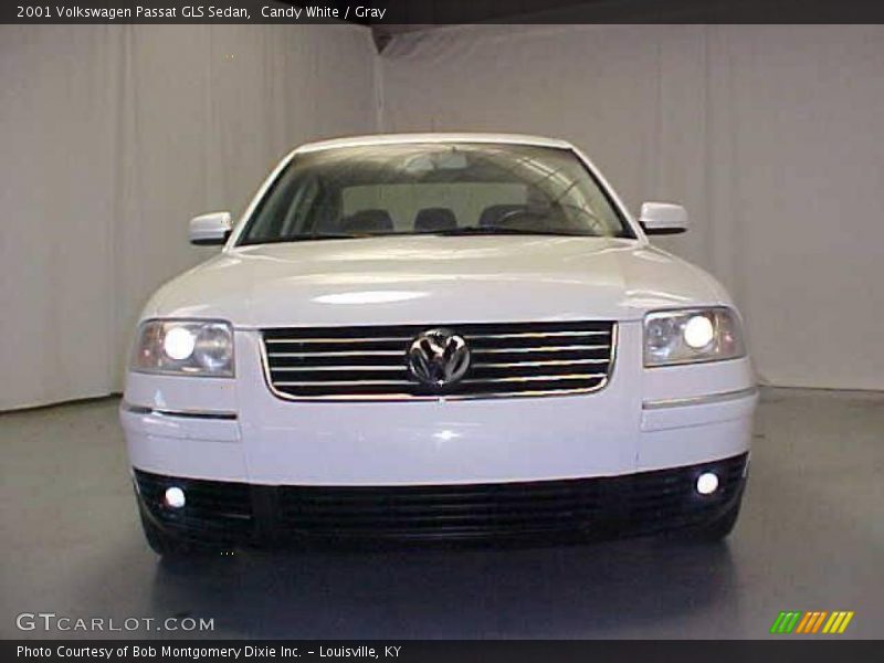 Candy White / Gray 2001 Volkswagen Passat GLS Sedan