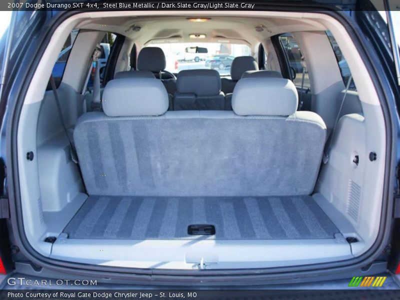 Steel Blue Metallic / Dark Slate Gray/Light Slate Gray 2007 Dodge Durango SXT 4x4