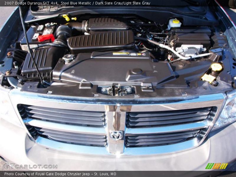 Steel Blue Metallic / Dark Slate Gray/Light Slate Gray 2007 Dodge Durango SXT 4x4