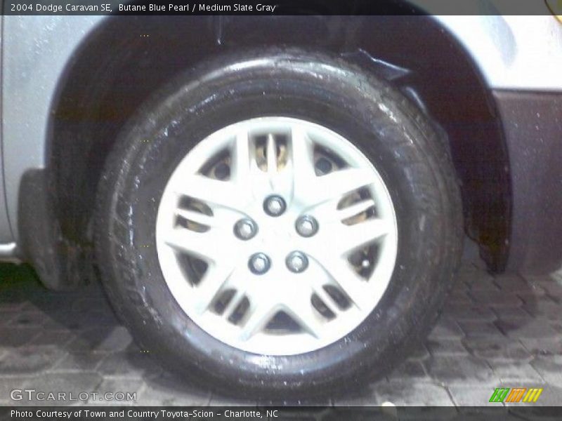 Butane Blue Pearl / Medium Slate Gray 2004 Dodge Caravan SE