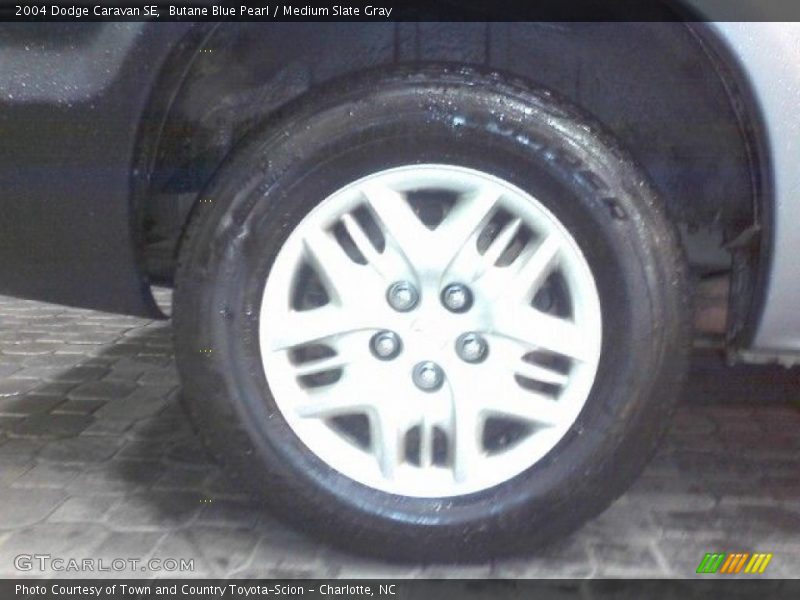 Butane Blue Pearl / Medium Slate Gray 2004 Dodge Caravan SE