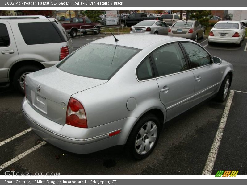 Reflex Silver Metallic / Black 2003 Volkswagen Passat GLX Sedan