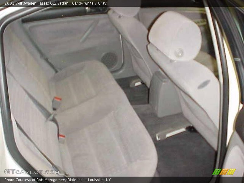 Candy White / Gray 2001 Volkswagen Passat GLS Sedan