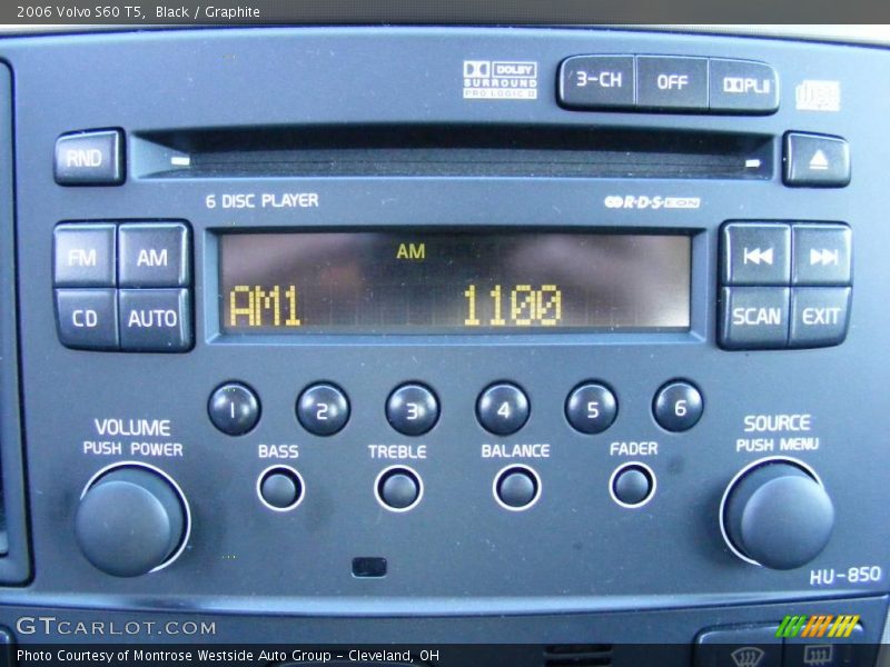 Black / Graphite 2006 Volvo S60 T5