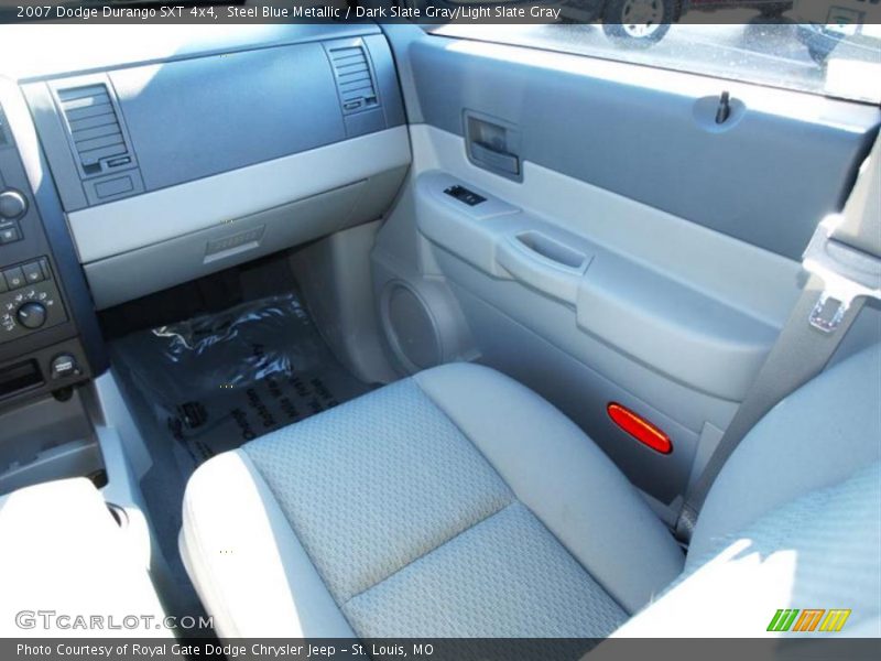 Steel Blue Metallic / Dark Slate Gray/Light Slate Gray 2007 Dodge Durango SXT 4x4