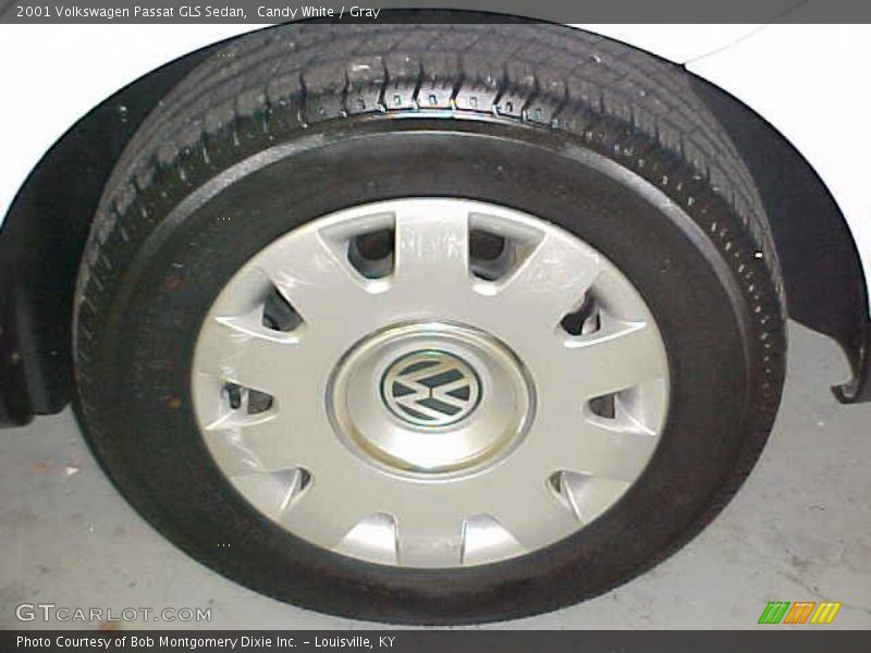 Candy White / Gray 2001 Volkswagen Passat GLS Sedan