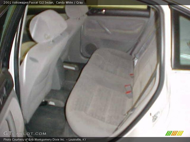 Candy White / Gray 2001 Volkswagen Passat GLS Sedan