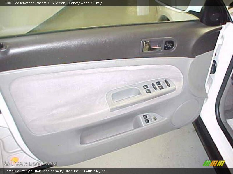 Candy White / Gray 2001 Volkswagen Passat GLS Sedan