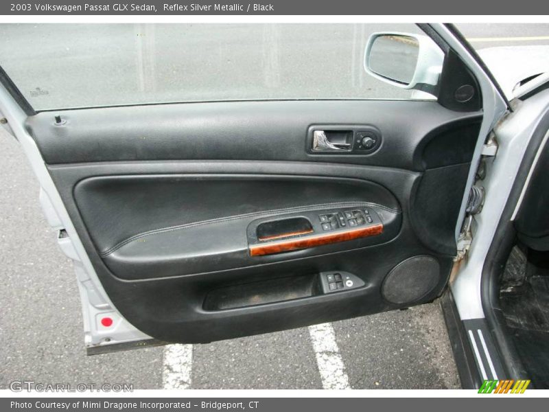 Reflex Silver Metallic / Black 2003 Volkswagen Passat GLX Sedan