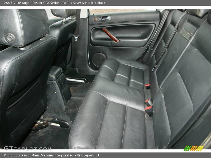 Reflex Silver Metallic / Black 2003 Volkswagen Passat GLX Sedan