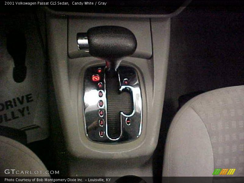 Candy White / Gray 2001 Volkswagen Passat GLS Sedan