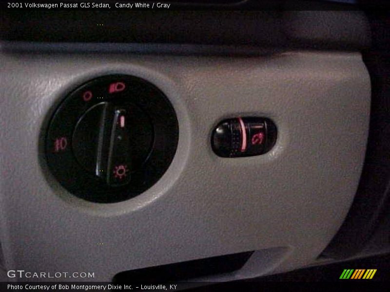 Candy White / Gray 2001 Volkswagen Passat GLS Sedan