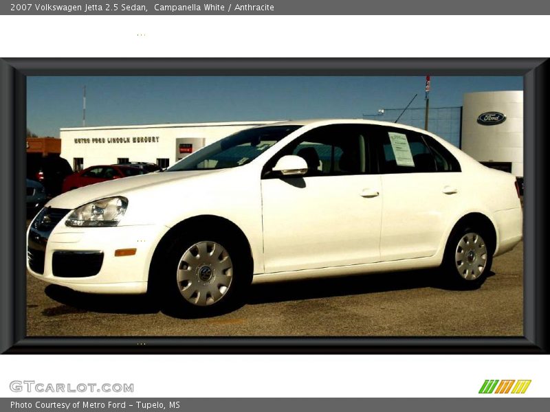 Campanella White / Anthracite 2007 Volkswagen Jetta 2.5 Sedan