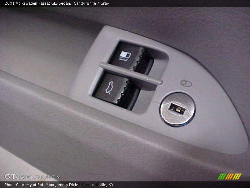 Candy White / Gray 2001 Volkswagen Passat GLS Sedan