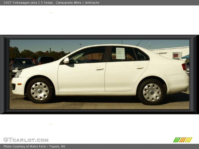 Campanella White / Anthracite 2007 Volkswagen Jetta 2.5 Sedan