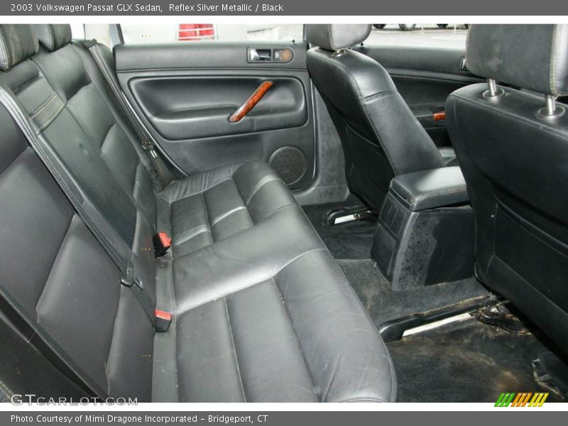 Reflex Silver Metallic / Black 2003 Volkswagen Passat GLX Sedan