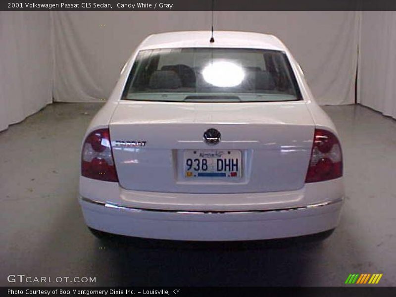 Candy White / Gray 2001 Volkswagen Passat GLS Sedan