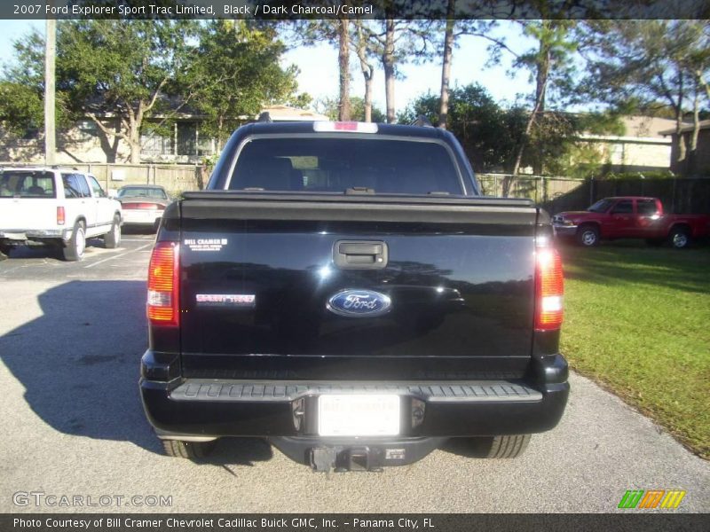 Black / Dark Charcoal/Camel 2007 Ford Explorer Sport Trac Limited