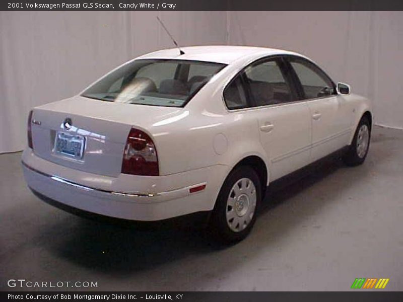 Candy White / Gray 2001 Volkswagen Passat GLS Sedan