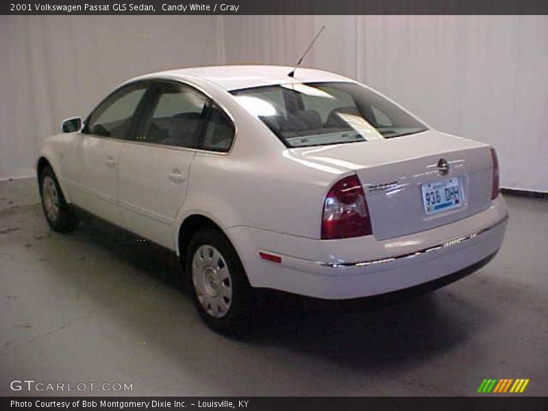 Candy White / Gray 2001 Volkswagen Passat GLS Sedan