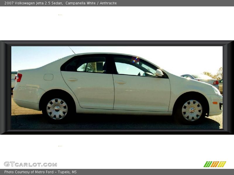 Campanella White / Anthracite 2007 Volkswagen Jetta 2.5 Sedan