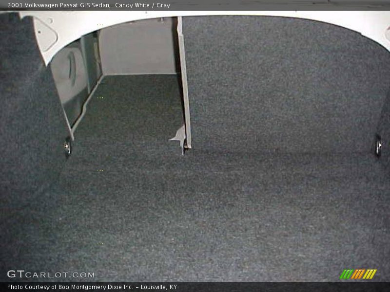 Candy White / Gray 2001 Volkswagen Passat GLS Sedan