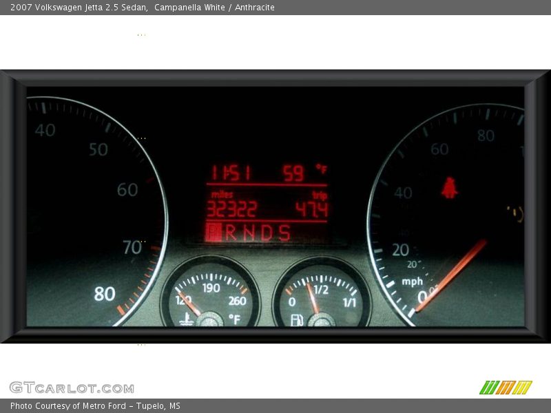 Campanella White / Anthracite 2007 Volkswagen Jetta 2.5 Sedan