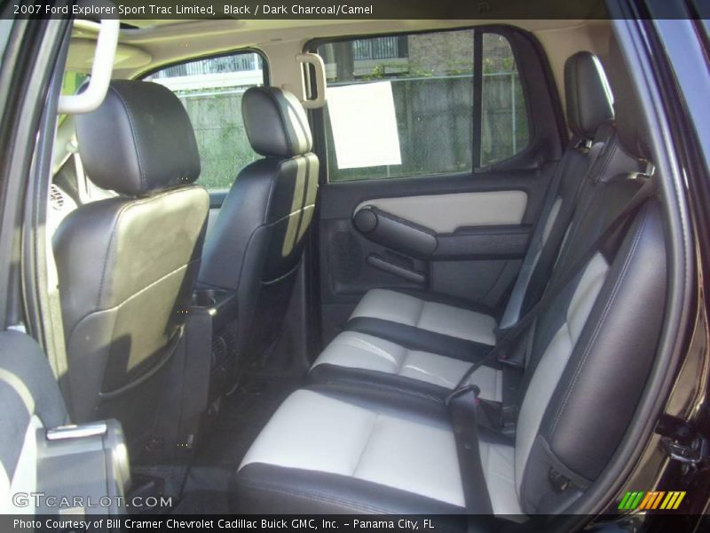 Black / Dark Charcoal/Camel 2007 Ford Explorer Sport Trac Limited