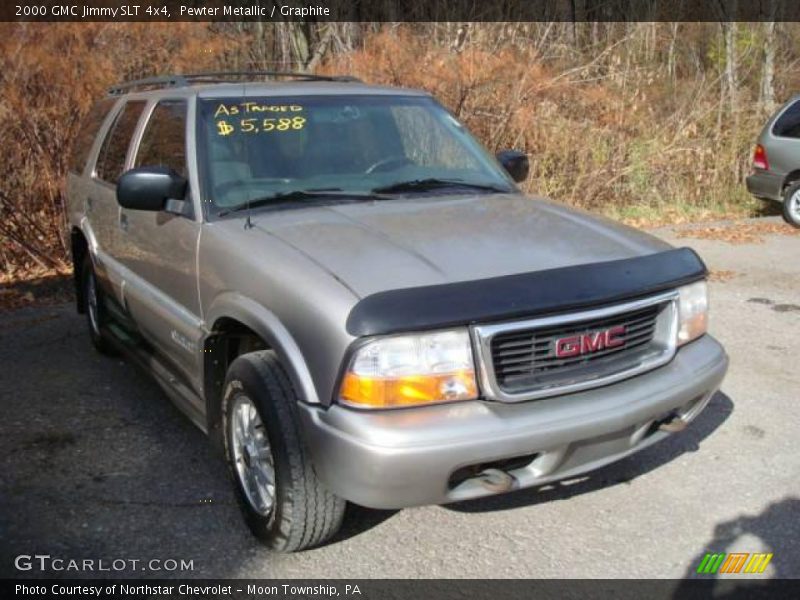 Pewter Metallic / Graphite 2000 GMC Jimmy SLT 4x4