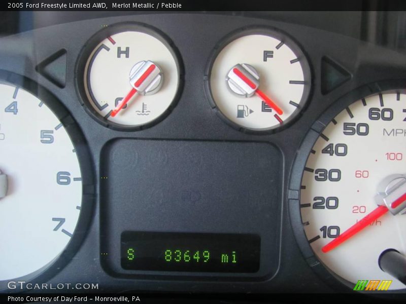 Merlot Metallic / Pebble 2005 Ford Freestyle Limited AWD