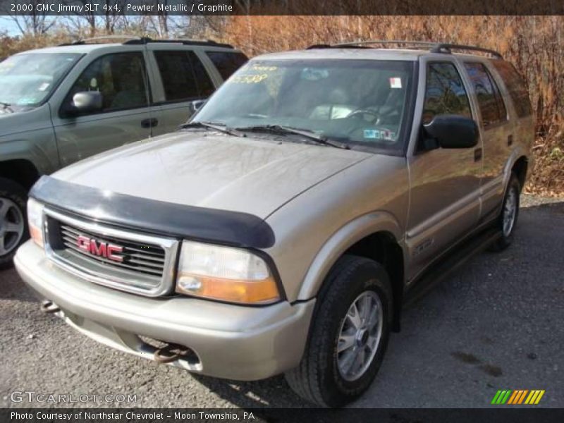 Pewter Metallic / Graphite 2000 GMC Jimmy SLT 4x4