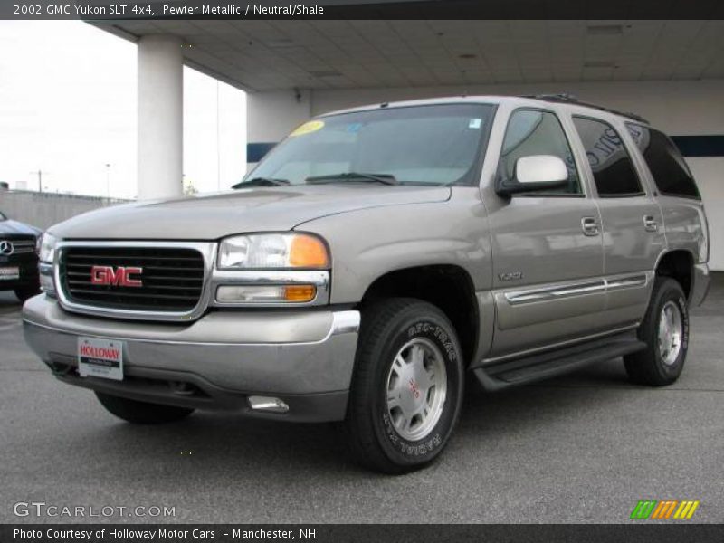 Pewter Metallic / Neutral/Shale 2002 GMC Yukon SLT 4x4