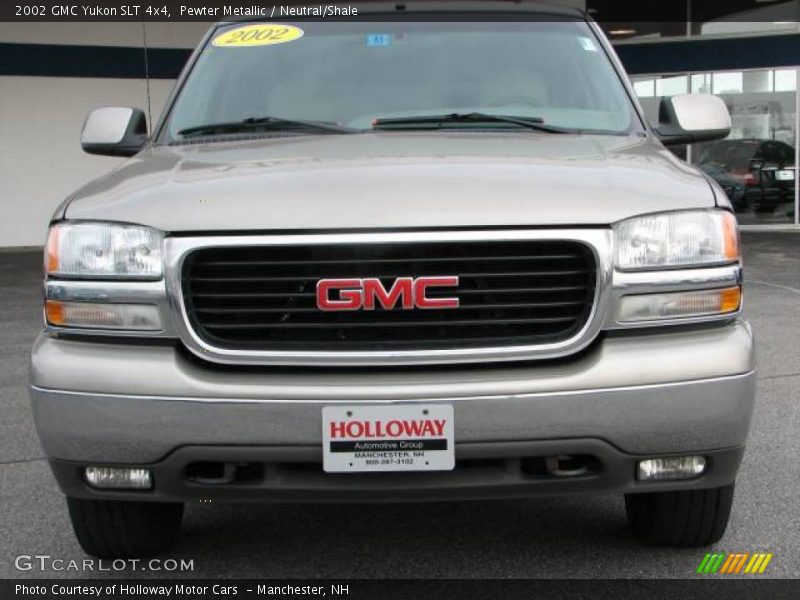 Pewter Metallic / Neutral/Shale 2002 GMC Yukon SLT 4x4