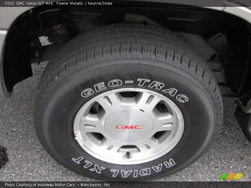 Pewter Metallic / Neutral/Shale 2002 GMC Yukon SLT 4x4