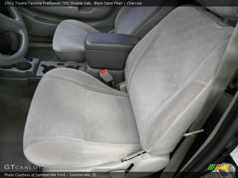 Black Sand Pearl / Charcoal 2001 Toyota Tacoma PreRunner TRD Double Cab
