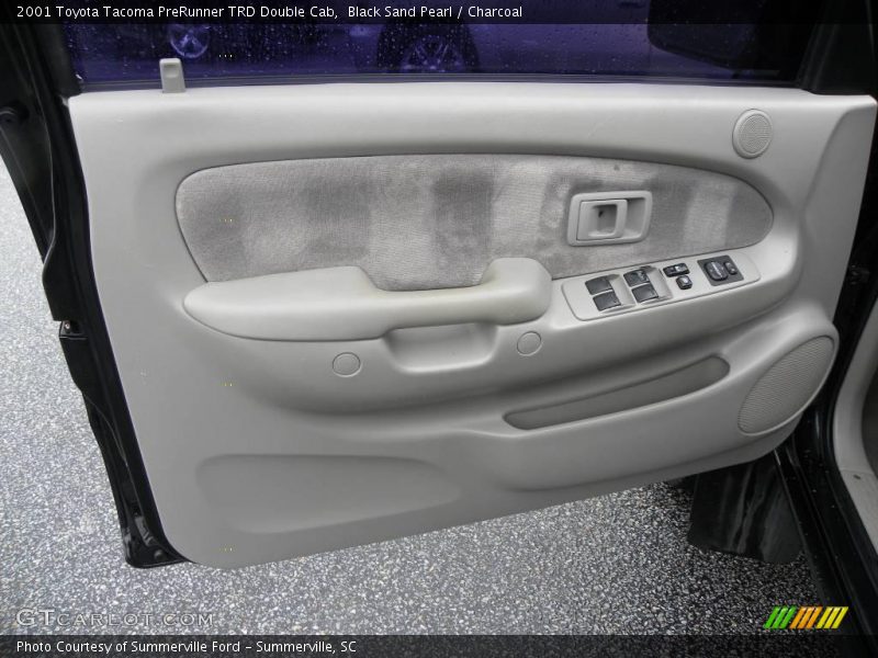 Black Sand Pearl / Charcoal 2001 Toyota Tacoma PreRunner TRD Double Cab