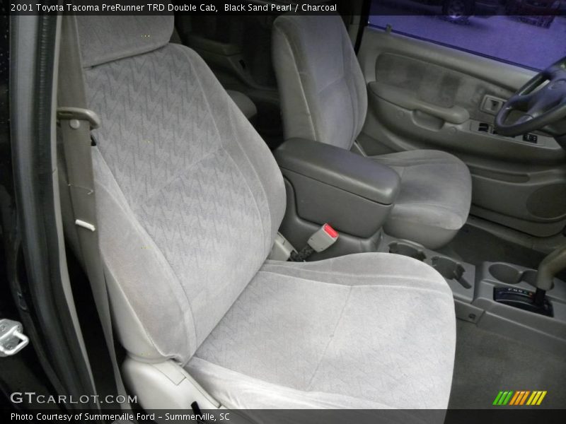 Black Sand Pearl / Charcoal 2001 Toyota Tacoma PreRunner TRD Double Cab